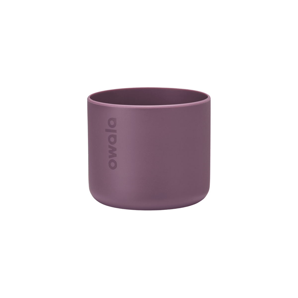 dusty mauve purple-pink silicone Bottle Boot