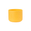 Owala Bottle Boot 32oz in bright yellow, silicone shown solo