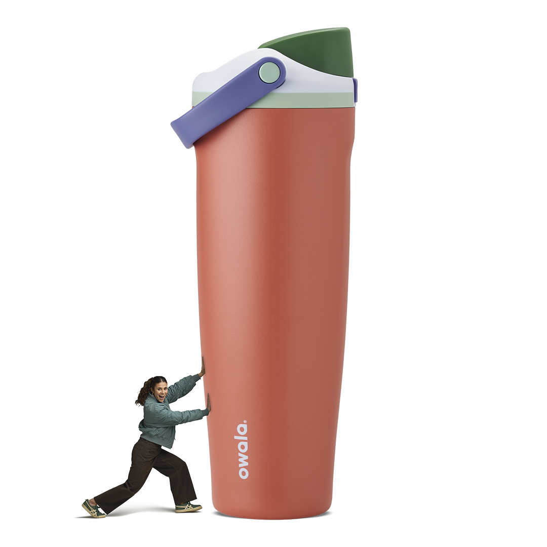 FreeSip Sway 40oz tumbler in Summer Harvest