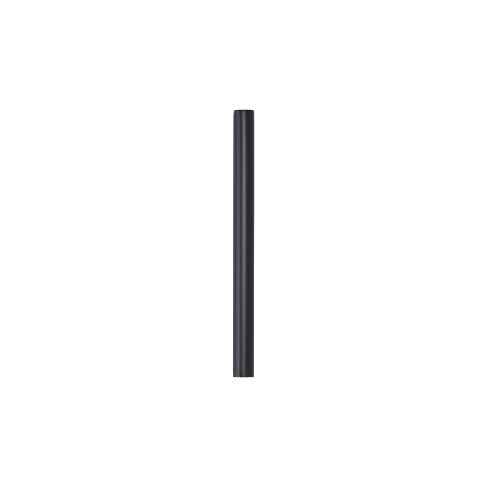 Owala Replacement Kids Flip Straw in Very, Very Dark; single short solid black straw