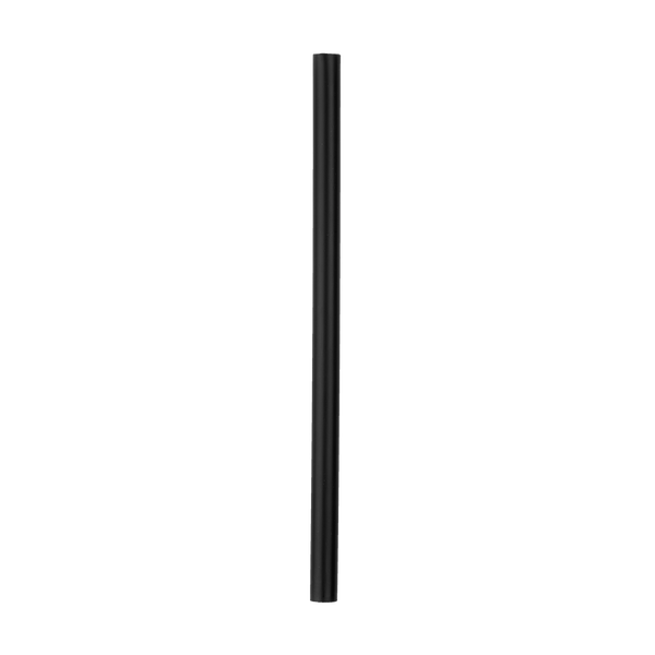 Owala Replacement Straw in Very, Very Dark; single solid black slim straw
