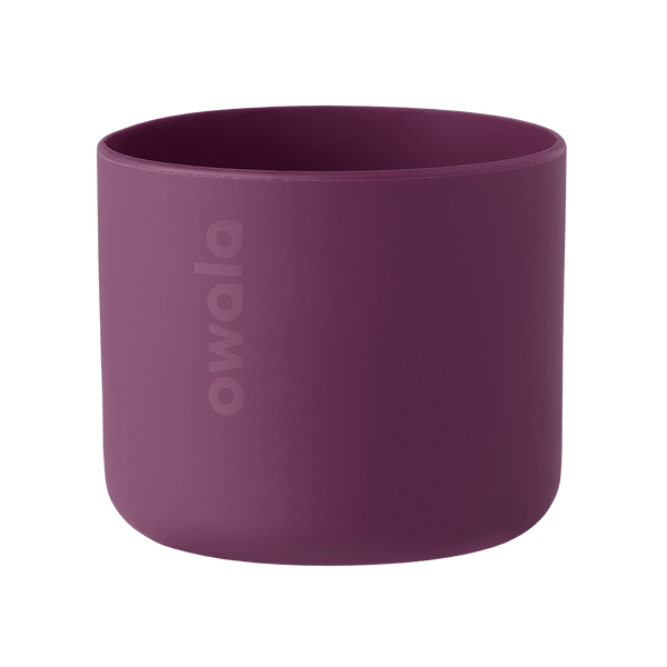 deep dusty purple silicone Bottle Boot