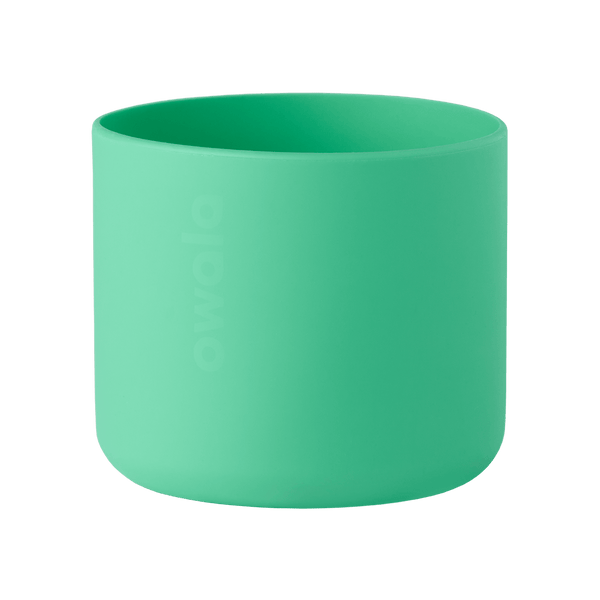 mint/turquoise green silicone Bottle Boot