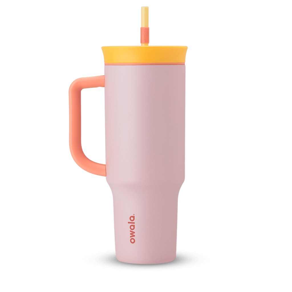 40oz Tumbler in soft dusty rose pink (Candy Store)