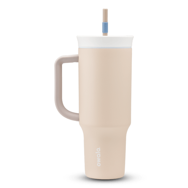 40oz Tumbler in warm sandy beige (Dune Drifter)