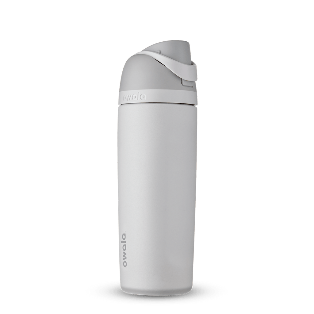19oz Shy Marshmallow Stainless Steel Insulated Owala FreeSip Water Bottle