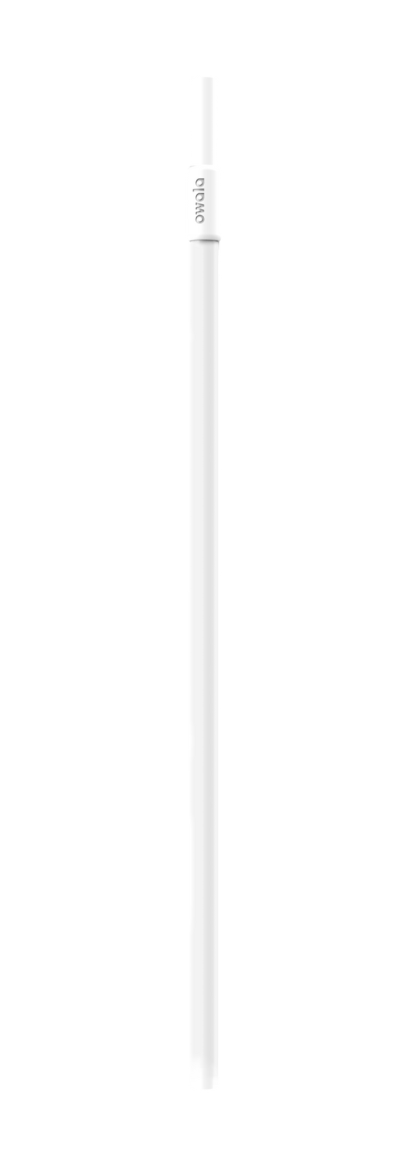 Owala Replacement Straw in white with Owala logo printed near the top