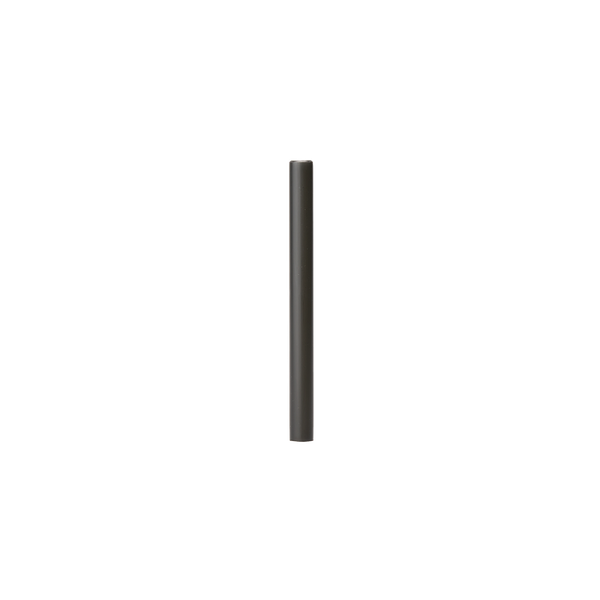 Owala 115mm Replacement Straw in dark charcoal black, short wide straw