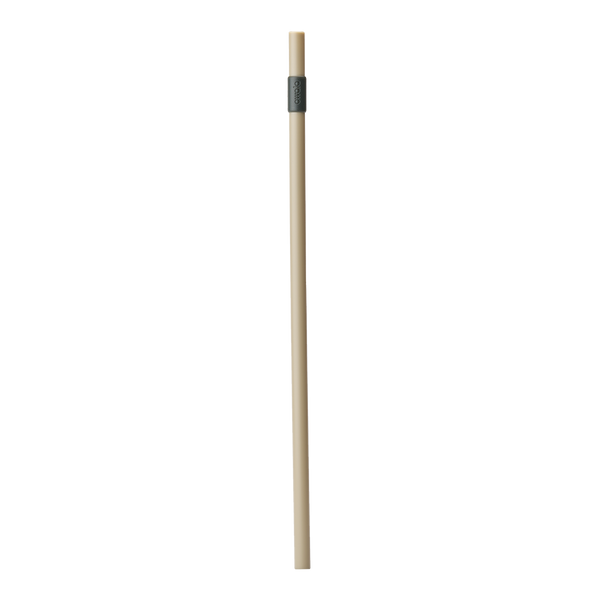 Owala 301mm Replacement Straw in natural tan body with dark grey connector near the top (Green House colorway)