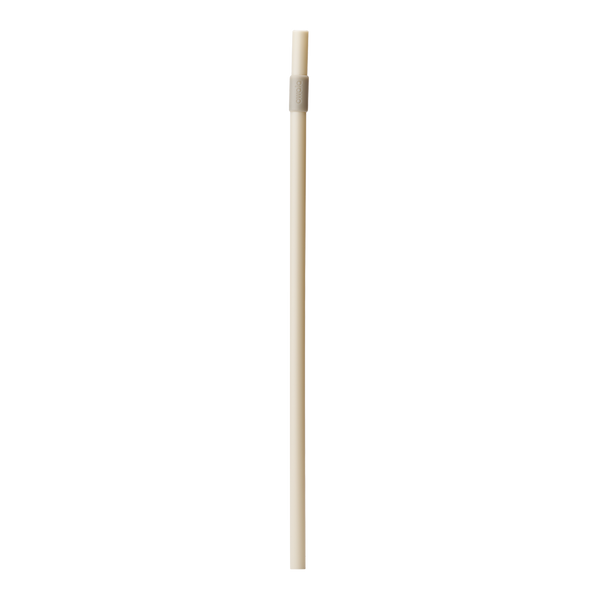 Owala 301mm Replacement Straw in natural tan body with grey connector near the top (Calm Waters colorway)