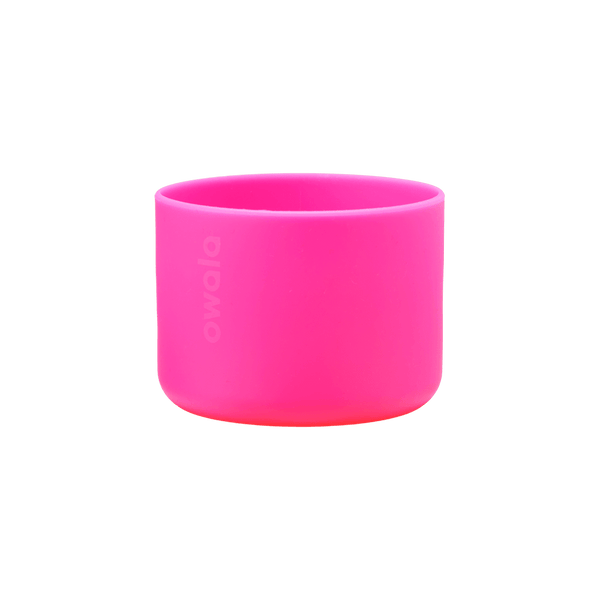 vivid hot pink silicone Bottle Boot