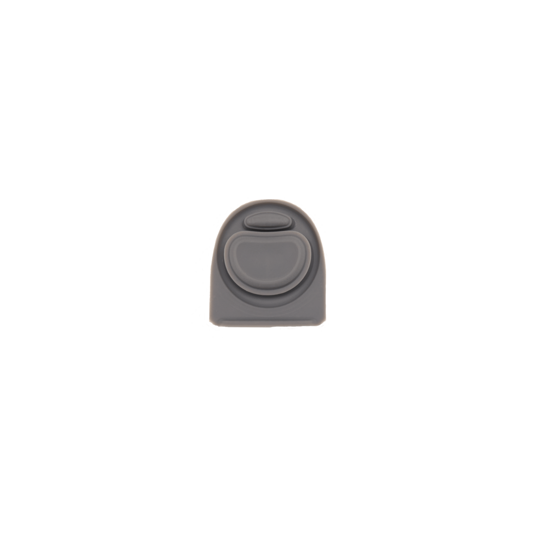 Replacement FreeSip Spout Gasket; small dark gray rounded rubber gasket with center hole Main image