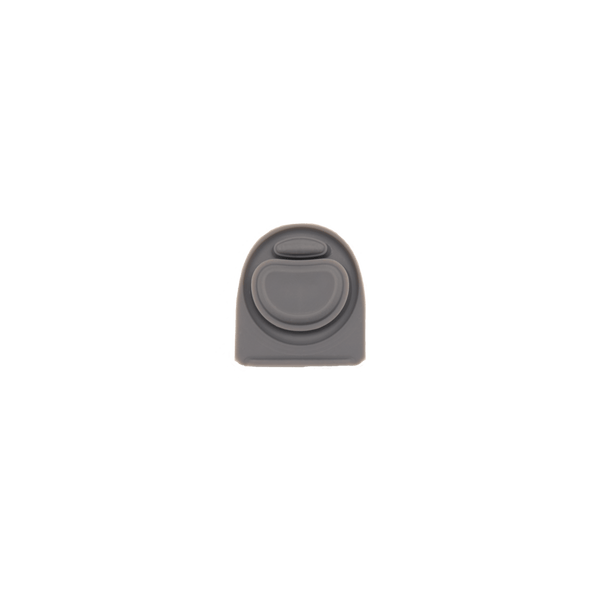 Replacement FreeSip Spout Gasket; small dark gray rounded rubber gasket with center hole