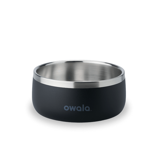 Owala Pet Bowl 24oz in near-black charcoal (Very